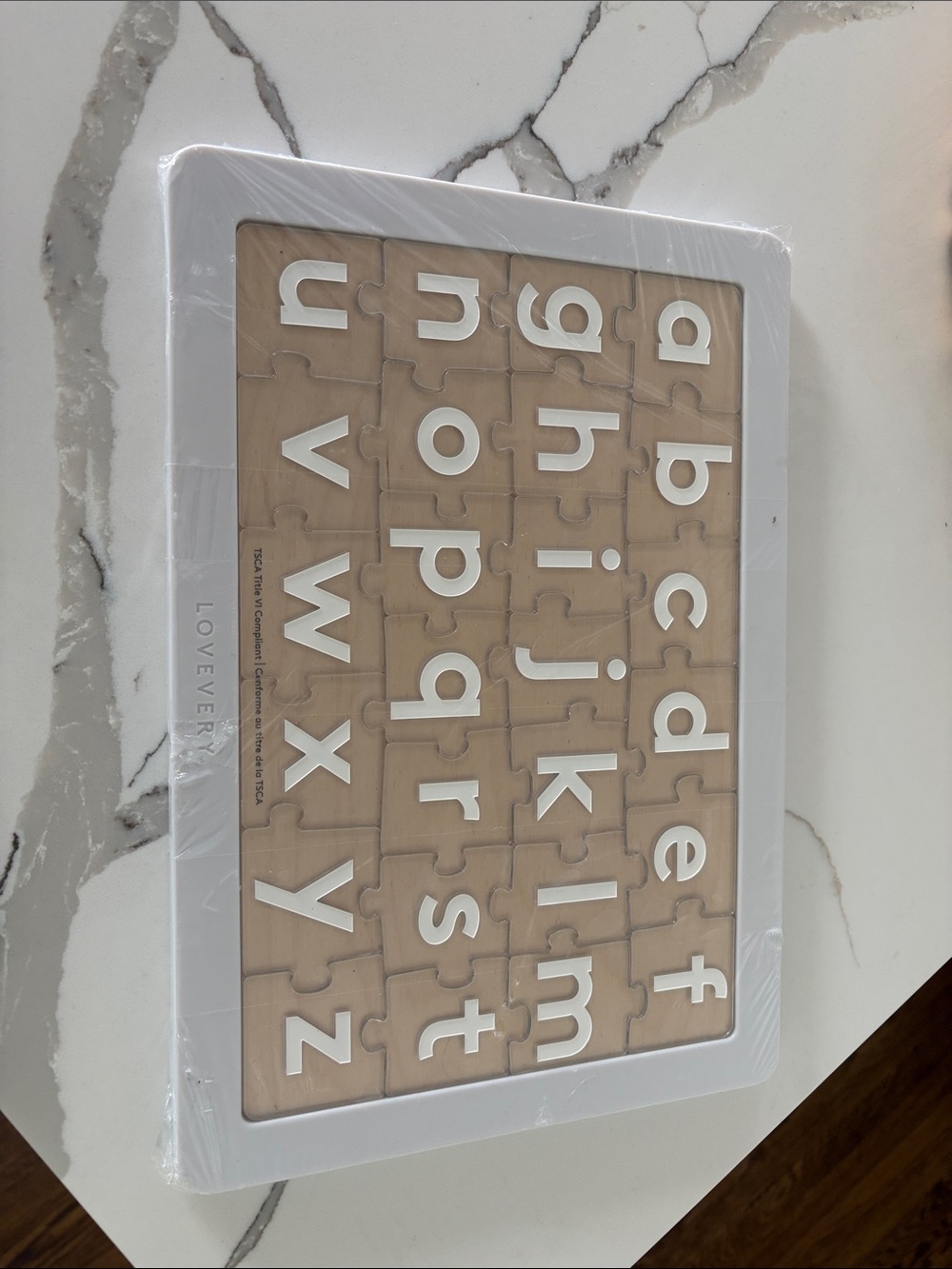 Lovevery Wooden Alphabet Puzzle